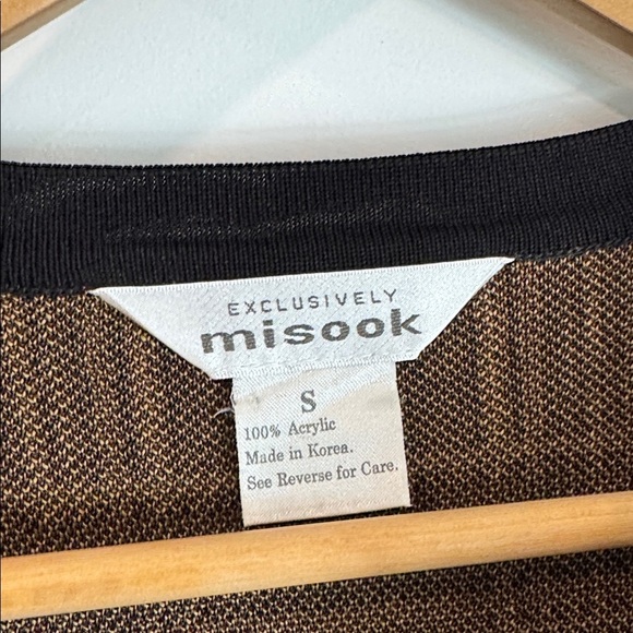 Misook 2PC Black Maxi Skirt & Plaid Cardigan Size Small - Picture 7 of 10